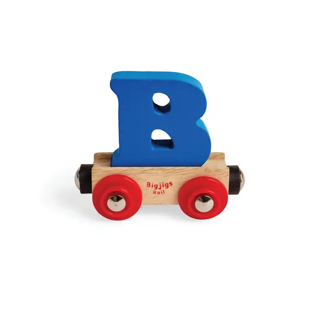BigJigs Naamtrein - Letter B - Willekeurig geleverd