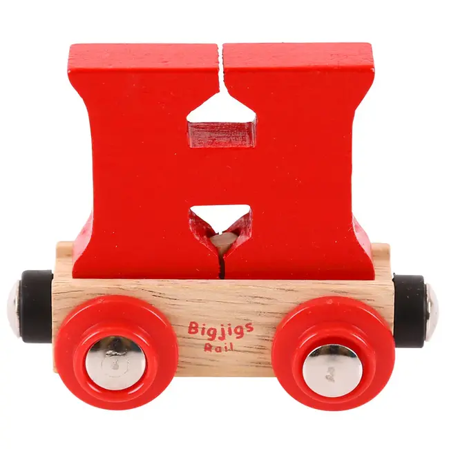 BigJigs Naamtrein - Letter H - Willekeurig geleverd