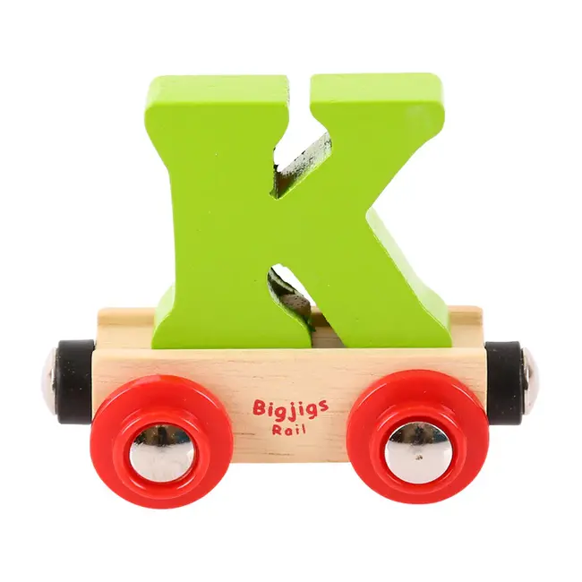 BigJigs Naamtrein - Letter K - Willekeurig geleverd