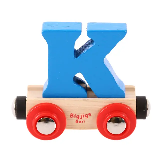 BigJigs Naamtrein - Letter K - Willekeurig geleverd