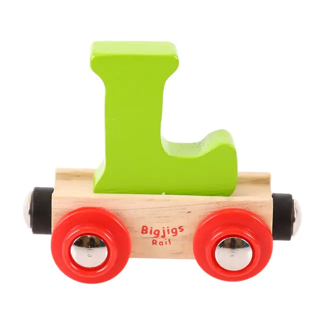BigJigs Naamtrein - Letter L - Willekeurig geleverd