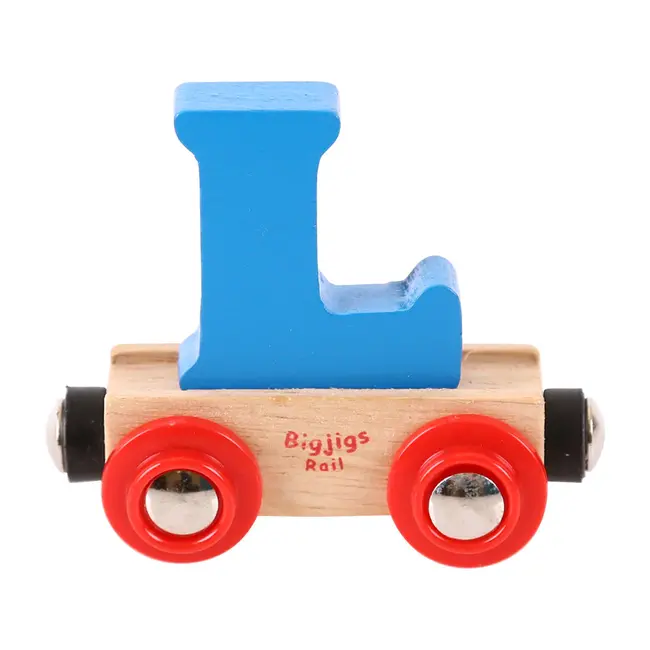 BigJigs Naamtrein - Letter L - Willekeurig geleverd