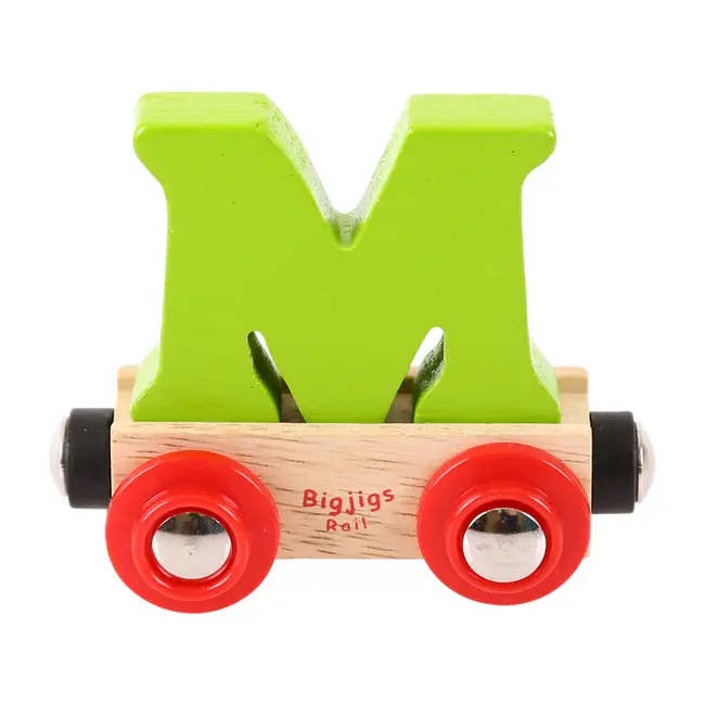 BigJigs Naamtrein - Letter M - Willekeurig geleverd