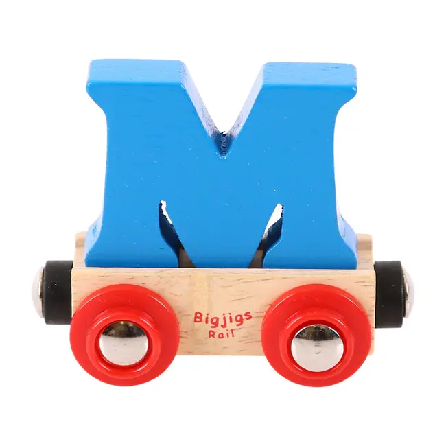 BigJigs Naamtrein - Letter M - Willekeurig geleverd