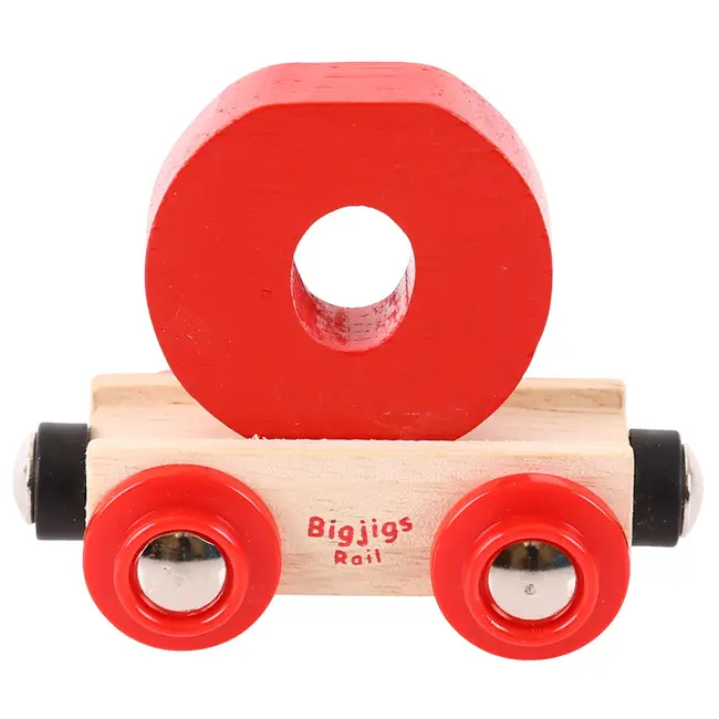 BigJigs Naamtrein - Letter O - Willekeurig geleverd