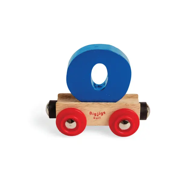 BigJigs Naamtrein - Letter O - Willekeurig geleverd