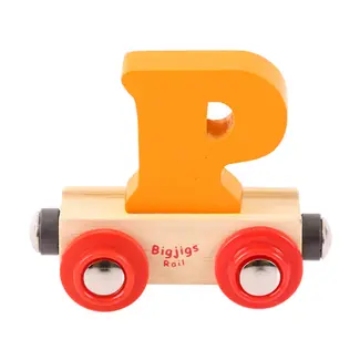 BigJigs Naamtrein - Letter P - Willekeurig geleverd