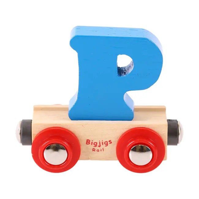 BigJigs Naamtrein - Letter P - Willekeurig geleverd