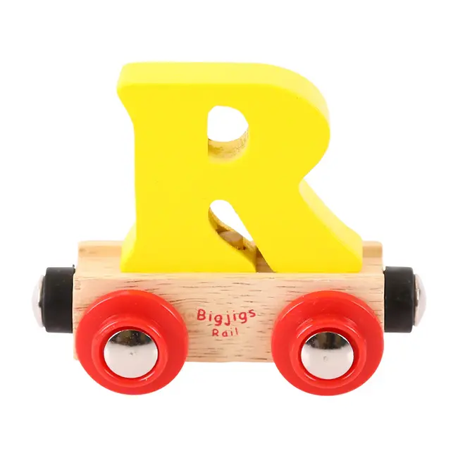 BigJigs Naamtrein - Letter R - Willekeurig geleverd