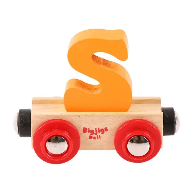 BigJigs Naamtrein - Letter S - Willekeurig geleverd