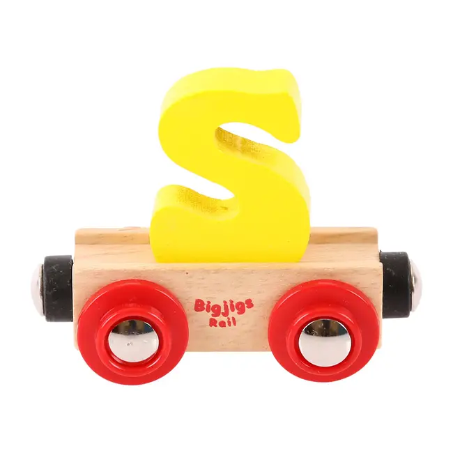 BigJigs Naamtrein - Letter S - Willekeurig geleverd
