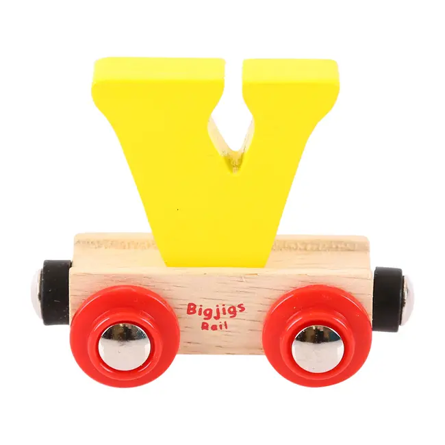 BigJigs Naamtrein - Letter V - Willekeurig geleverd