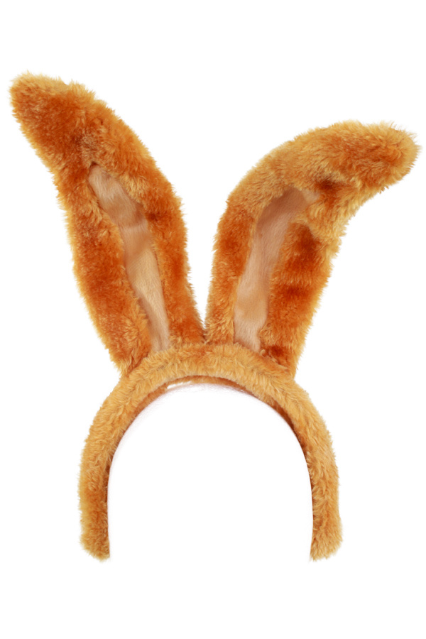 Diadeem - Konijnenoren - Licht bruin