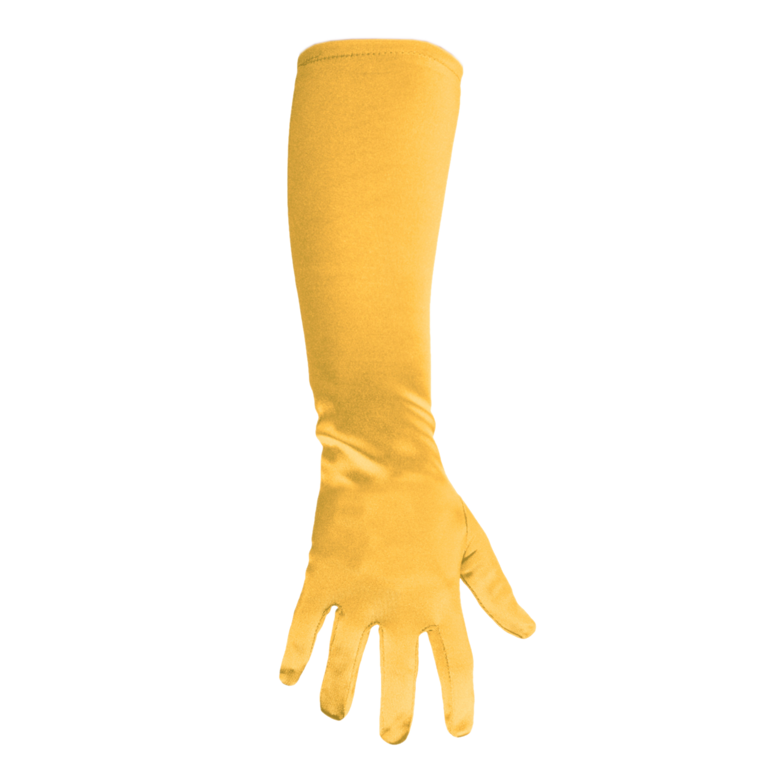 Handschoenen - Satijn - Goud - 40cm