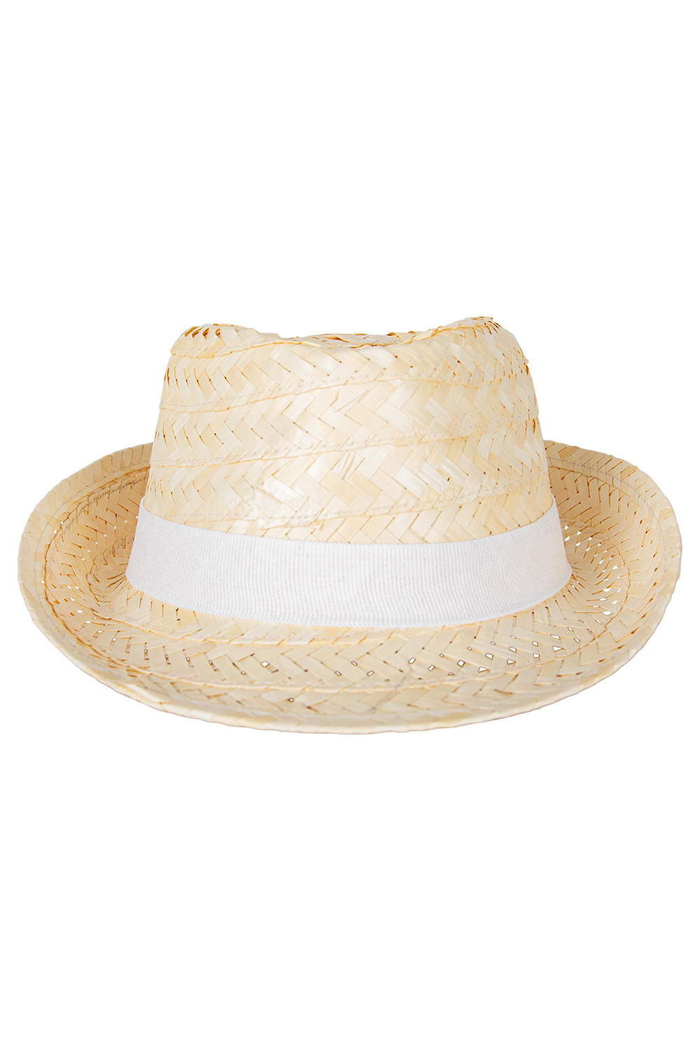 Hoed - Gleufhoed - Stro - Naturel