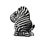 Eugy Bouwpakket - Eugy 3D - Wild dier - Zebra - 27st. - 6.2x4.4x6.8cm - Karton - 6+