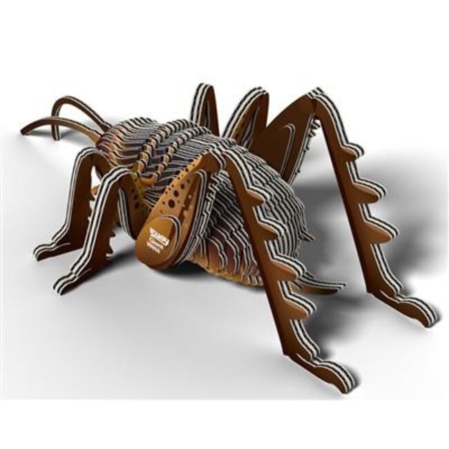 Eugy Bouwpakket - Eugy 3D - Wild dier - Sprinkhaan - 42st. - 8x5.3x14cm - Karton - 6+