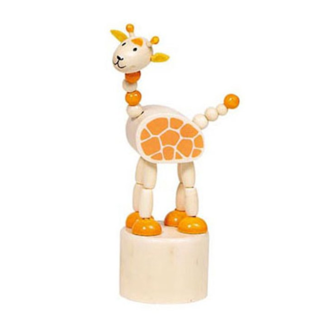 Drukfiguurtje - Jungle dieren - 1st. - Willekeurig geleverd