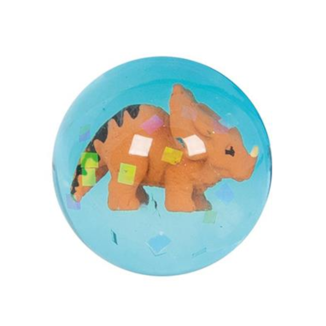 Stuiterbal - Dino - 4,9cm - 1st. - Willekeurig geleverd