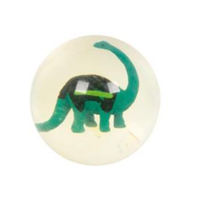 Stuiterbal - Dino - 4,9cm - 1st. - Willekeurig geleverd