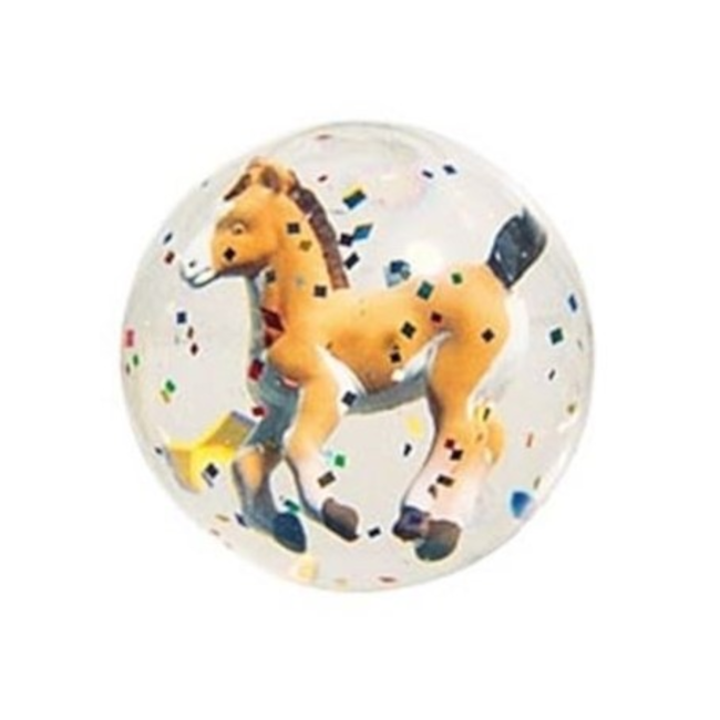 Stuiterbal - Paard - 4,9cm - 1st. - Willekeurig geleverd