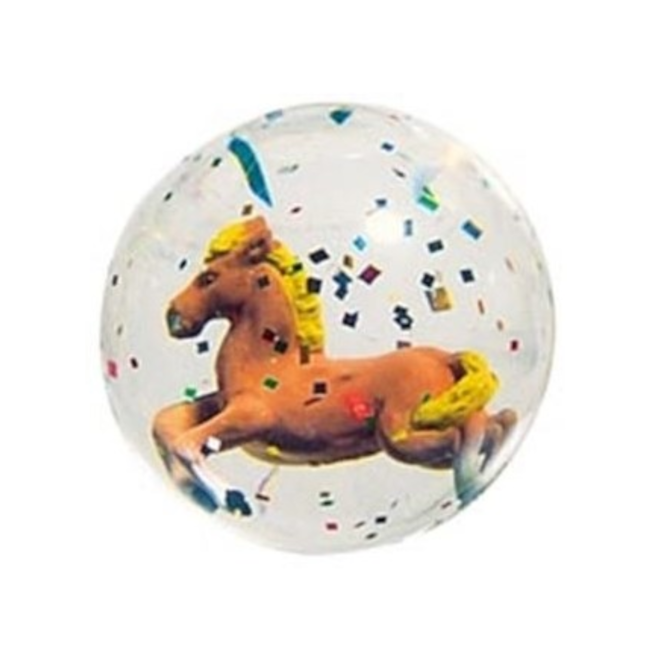 Stuiterbal - Paard - 4,9cm - 1st. - Willekeurig geleverd