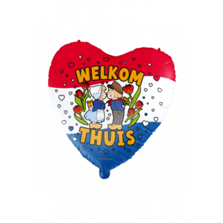 Paperdreams Folieballon - Welkom thuis - XL - 60cm - Zonder vulling