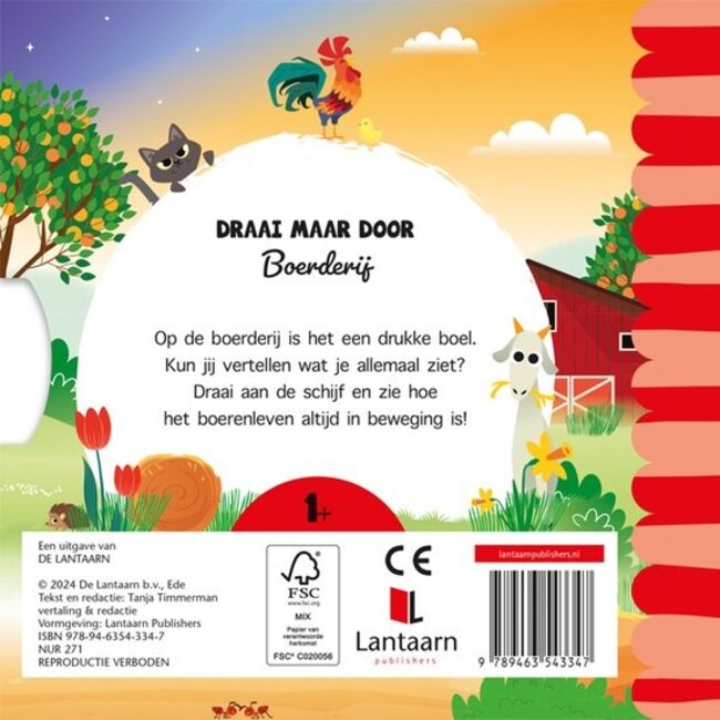 Lantaarn Boek - Draai maar door - Boerderij