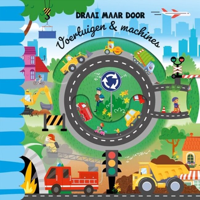 Lantaarn Boek - Draai maar door - Voertuigen & machines
