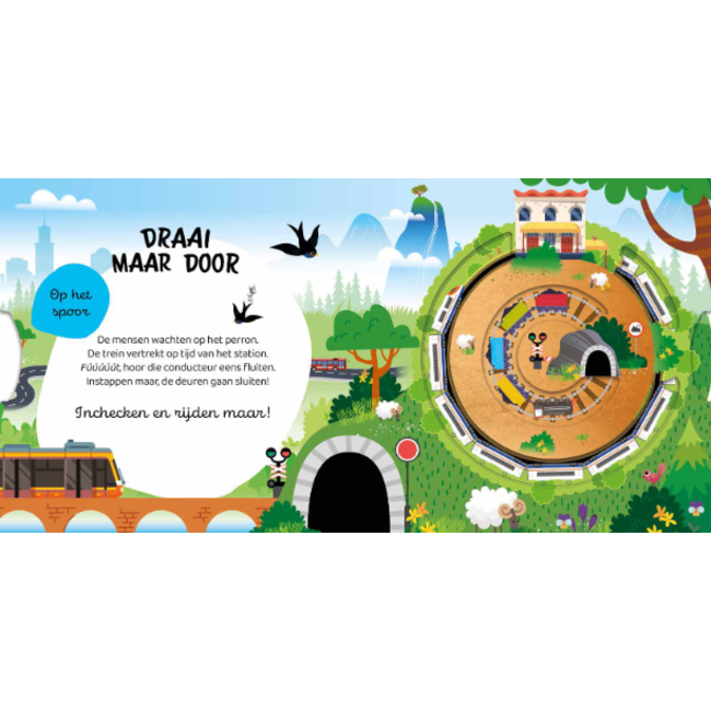 Lantaarn Boek - Draai maar door - Voertuigen & machines