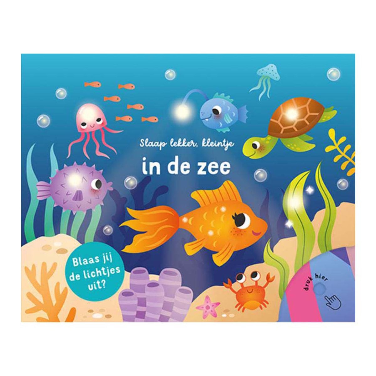 Boek - Slaap lekker, kleintje - In de zee - Met licht
