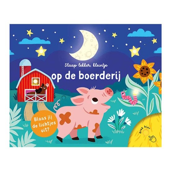 Boek - Slaap lekker, kleintje - Op de boerderij - Met licht