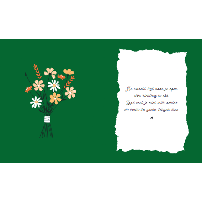 Lantaarn Boek - Cadeauboek - Hoera geniet van je pensioen - 13x16cm