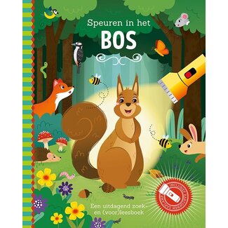 Lantaarn Boek - Speuren in het bos
