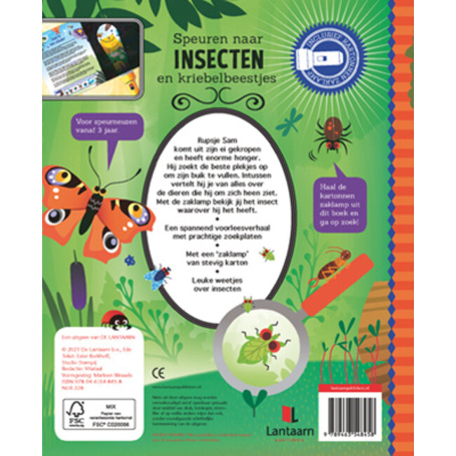 Lantaarn Boek - Speuren naar insecten