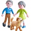 Haba Poppenhuispoppetjes - Opa, oma & hond - Little friends