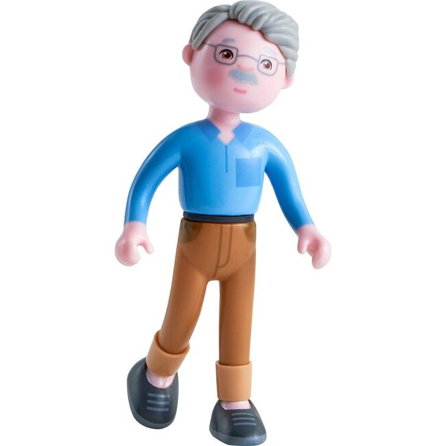 Haba Poppenhuispoppetjes - Opa, oma & hond - Little friends