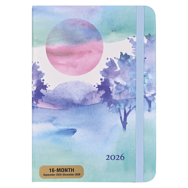 Comello Agenda - 2026 - Compact - 16 maanden - Reflections - 12,7x17,8cm