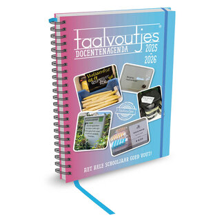 Comello Agenda - 2026 - Docentenagenda - Taalvoutjes - A4 - 21x29,7cm