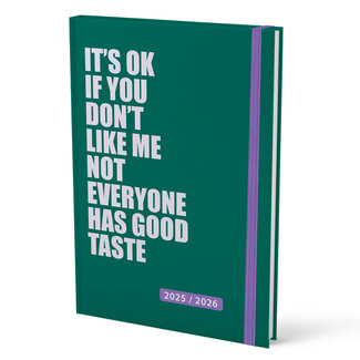 Comello Week agenda - 2026 - 17 maanden - 14,8x21cm - Groen