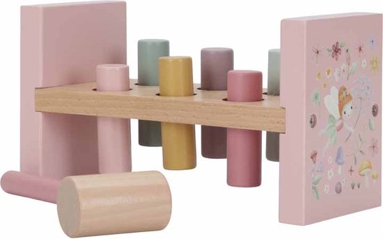 Hamerbank - Fairy garden - Roze - Little Dutch