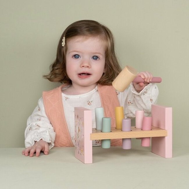 Little Dutch Hamerbank - Fairy garden - Roze - Little Dutch