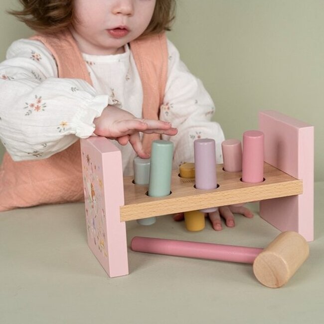 Little Dutch Hamerbank - Fairy garden - Roze - Little Dutch