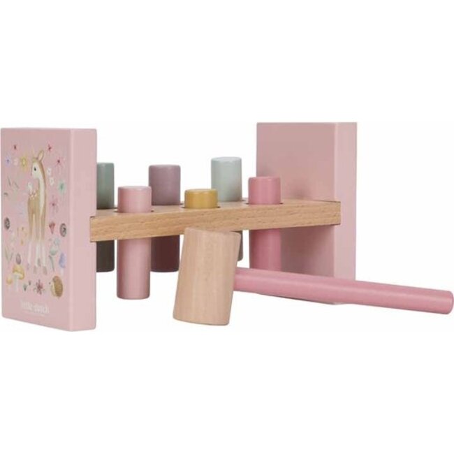 Little Dutch Hamerbank - Fairy garden - Roze - Little Dutch