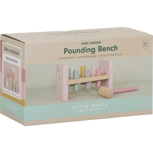 Little Dutch Hamerbank - Fairy garden - Roze - Little Dutch