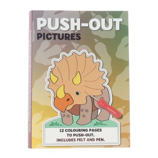 Twisk Prikblok - Dino's - Met priklap en prikpen