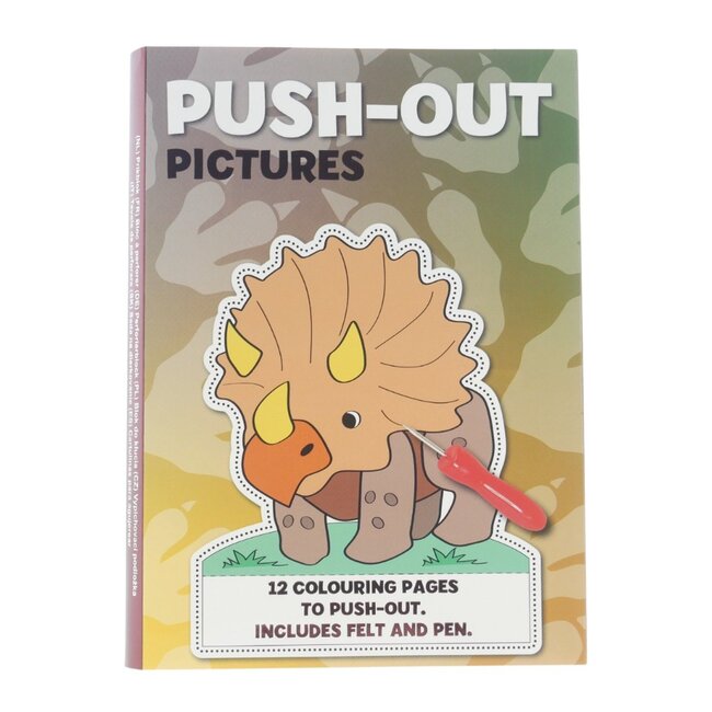 Twisk Prikblok - Dino's - Met priklap en prikpen