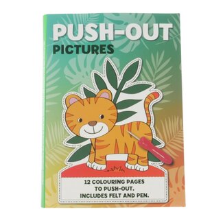 Twisk Prikblok - Jungledieren - Met priklap en prikpen