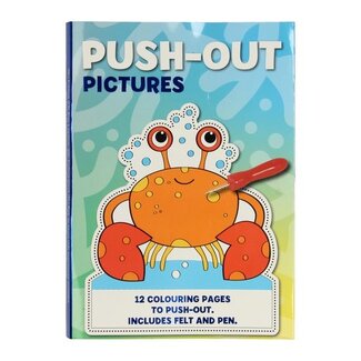 Twisk Prikblok - Zeedieren - Met priklap en prikpen