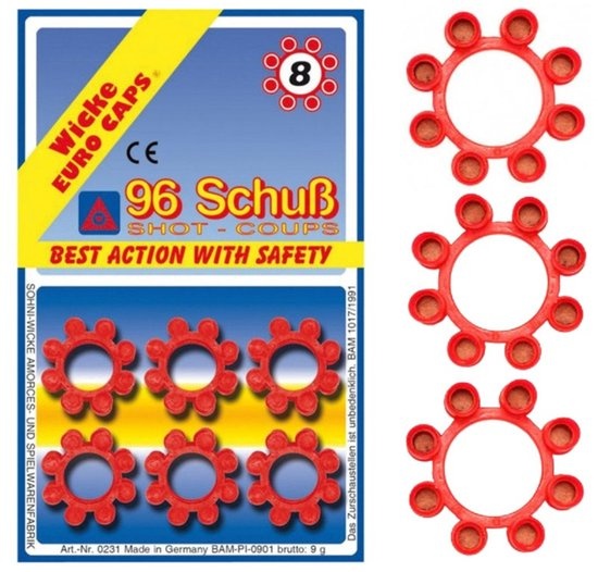 Klappertjes - Ring - 8 Schots - 96 Schoten